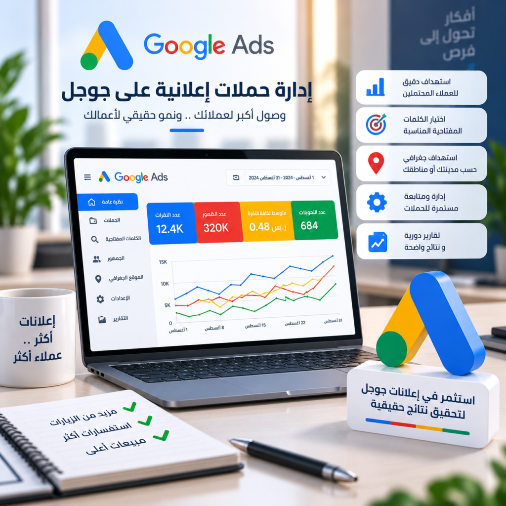 إدارة حملات إعلانية على Google